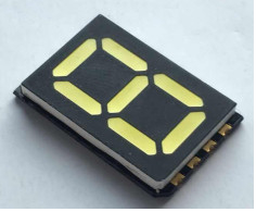 Common Anode LED SMD Display , 0.59 Inch Single 7 Segment Display For Indoor