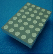Grey Surface LED Dot Matrix Display With White Red Blue Color OEM ODM