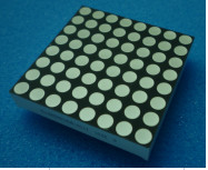Indoor LED 8x8 Dot Matrix Display 1.9 Inch With Grey Surface